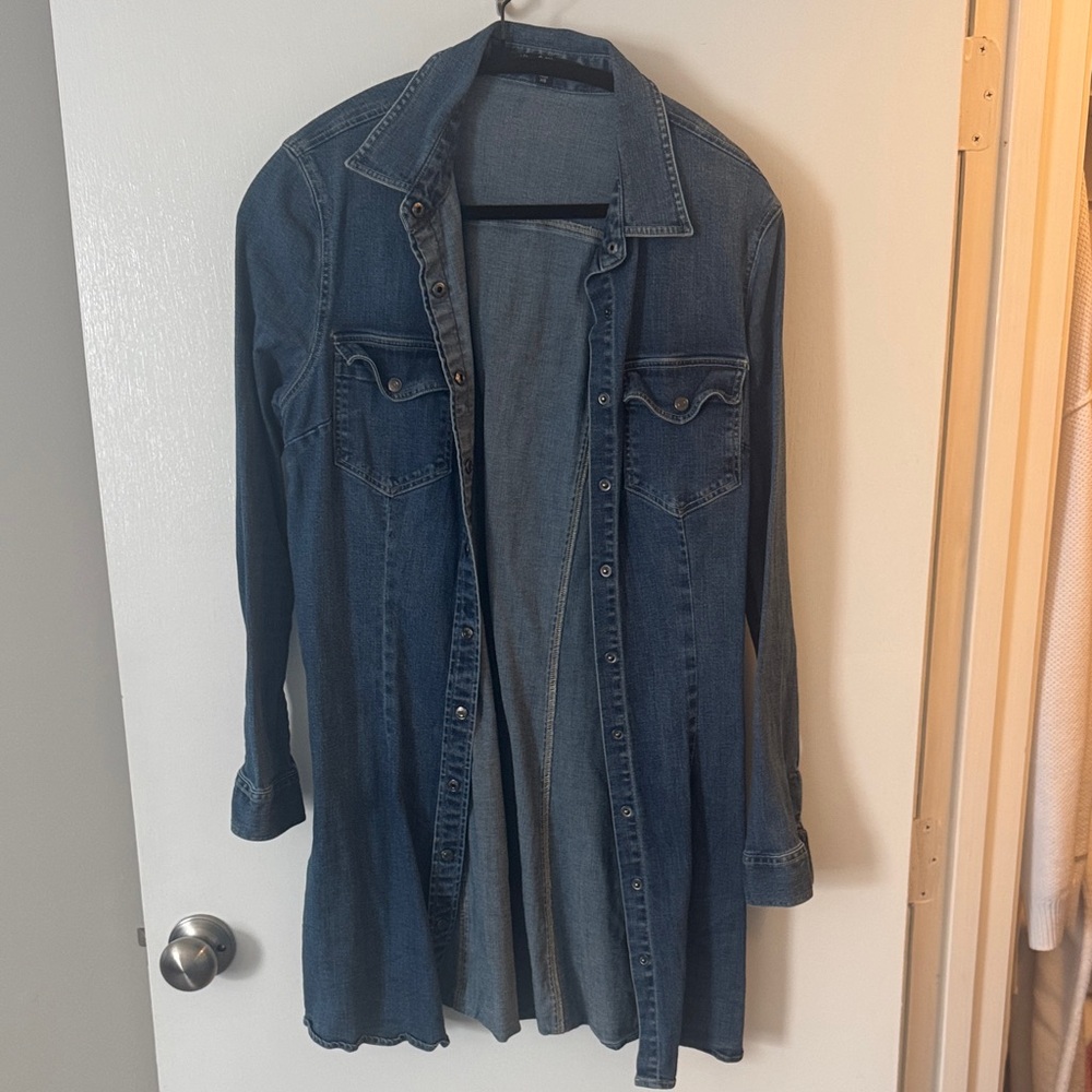 Velvet Heart Blue Denim Top